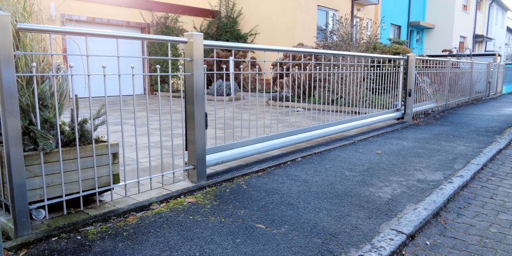 Edelstahlzaunanlage 2501102